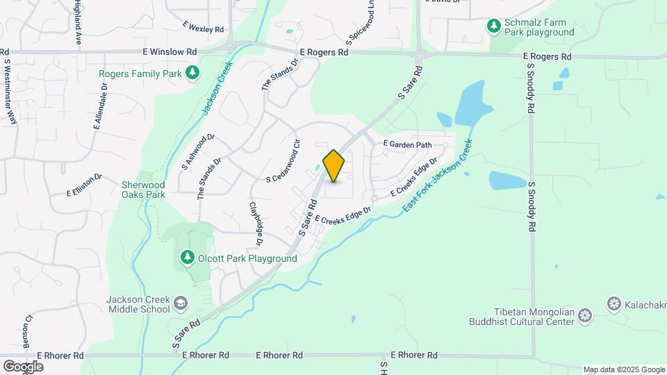 2622 E Oaklawn Ct Map and Location Details