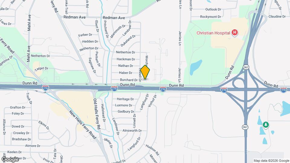 2404 Burchard Dr Map and Location Details