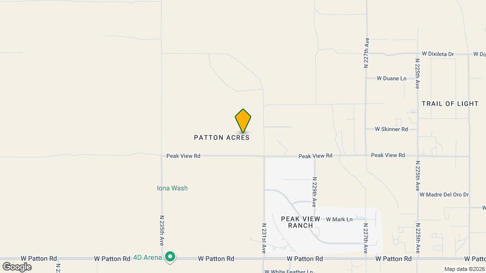 23175 W Skinner Rd Map and Location Details