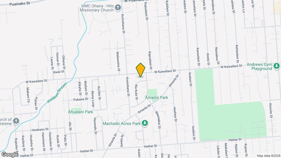 1376 Ala Kula St Map and Location Details