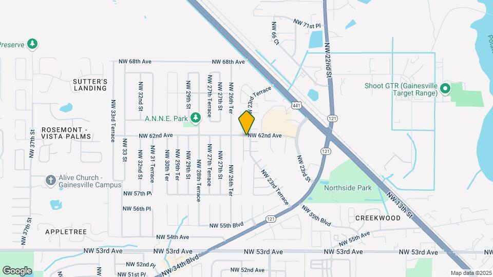 6135 NW 26th St Map and Location Details