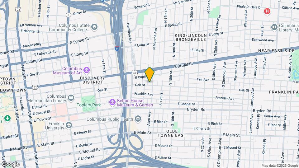 796 Oak St Mapa y Detalles de la Ubicación