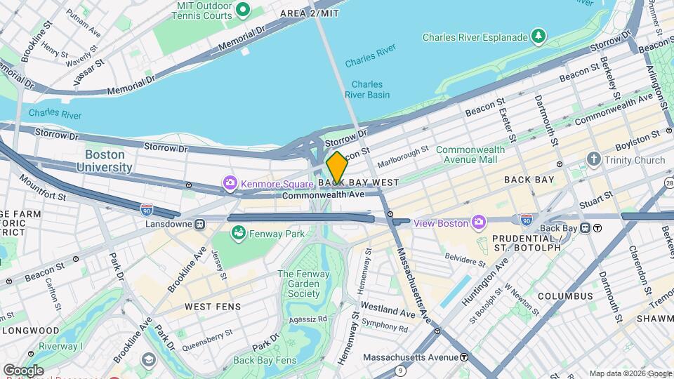 394 Commonwealth Ave Map and Location Details