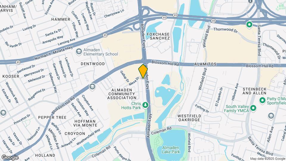 5685 Almaden Road Mapa y Detalles de la Ubicación
