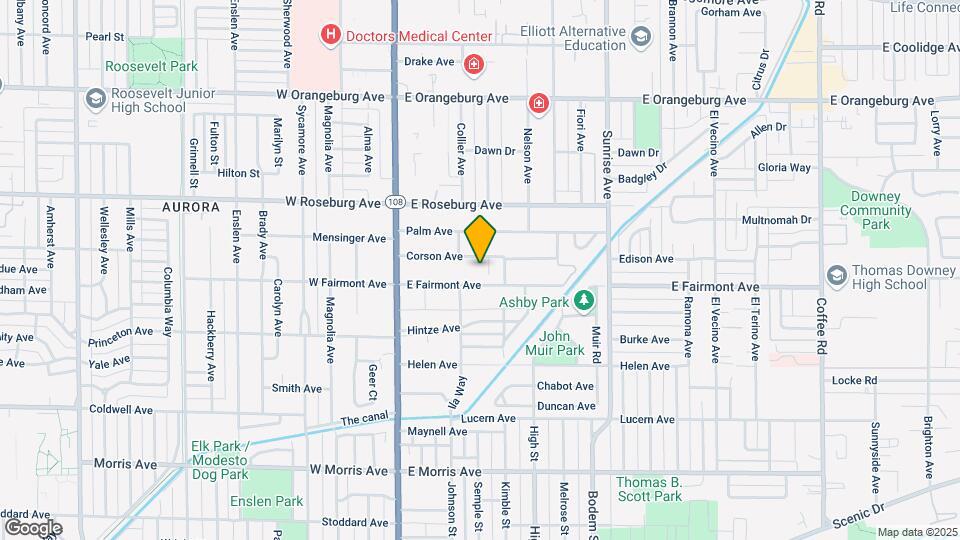 214-224 Corson Ave Mapa y Detalles de la Ubicación