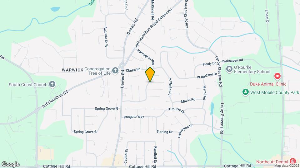 1975 Willow Oak Dr Map and Location Details