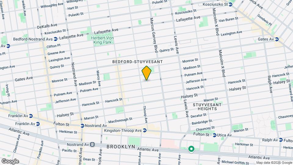 524 Putnam Avenue Mapa y Detalles de la Ubicación