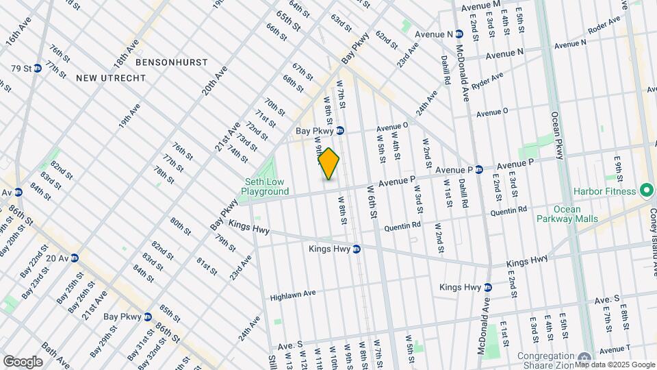 157 Avenue P Map and Location Details