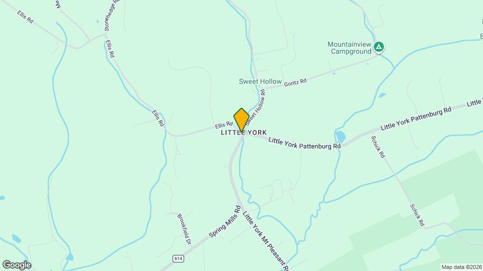 567 Spring Mills Rd Map and Location Details