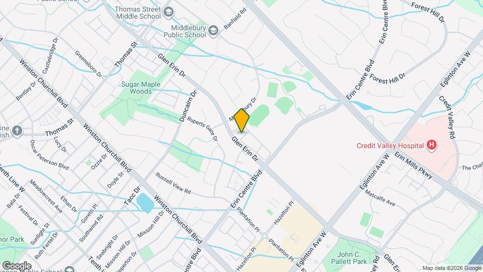 5305 Glen Erin Dr Map and Location Details