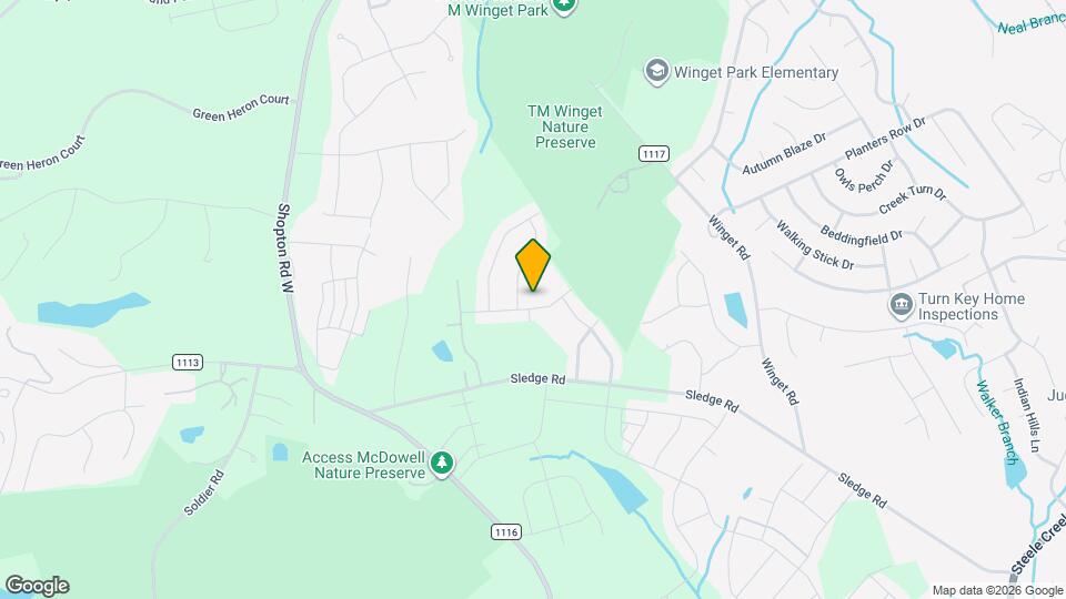 14226 Hartwell Farm Dr Mapa y Detalles de la Ubicación