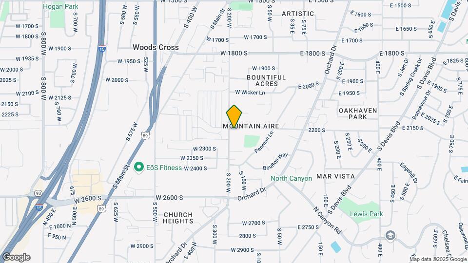 2233 S 200 W Map and Location Details
