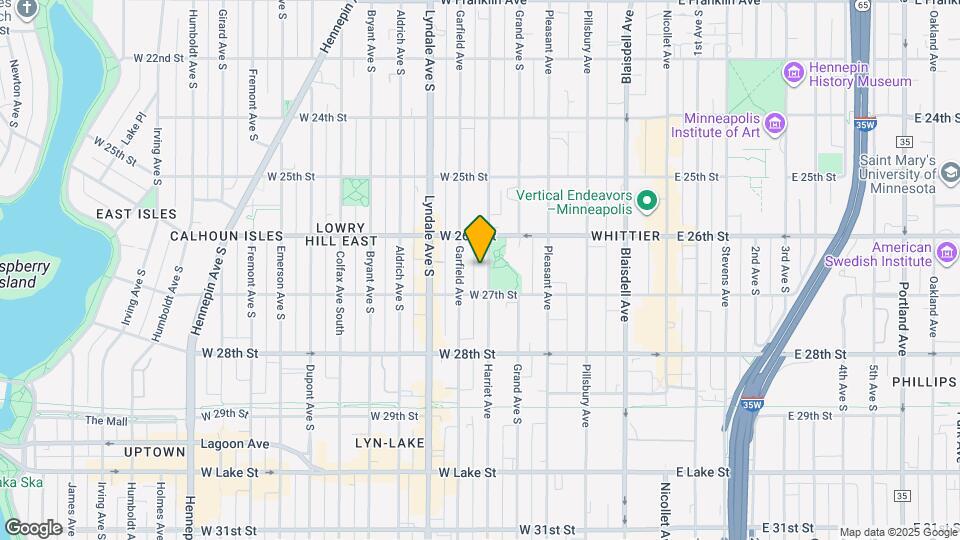 2628 Harriet Ave Map and Location Details