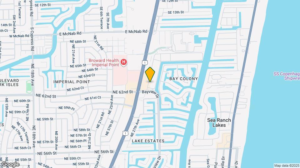 6279 Bay Club Dr, Unit 3 Map and Location Details