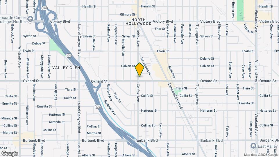 6004 Colfax Ave Map and Location Details