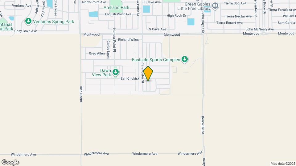 1925 William Caples St Map and Location Details