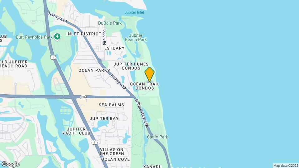 100 Ocean Trail Way, Unit 908 Map and Location Details