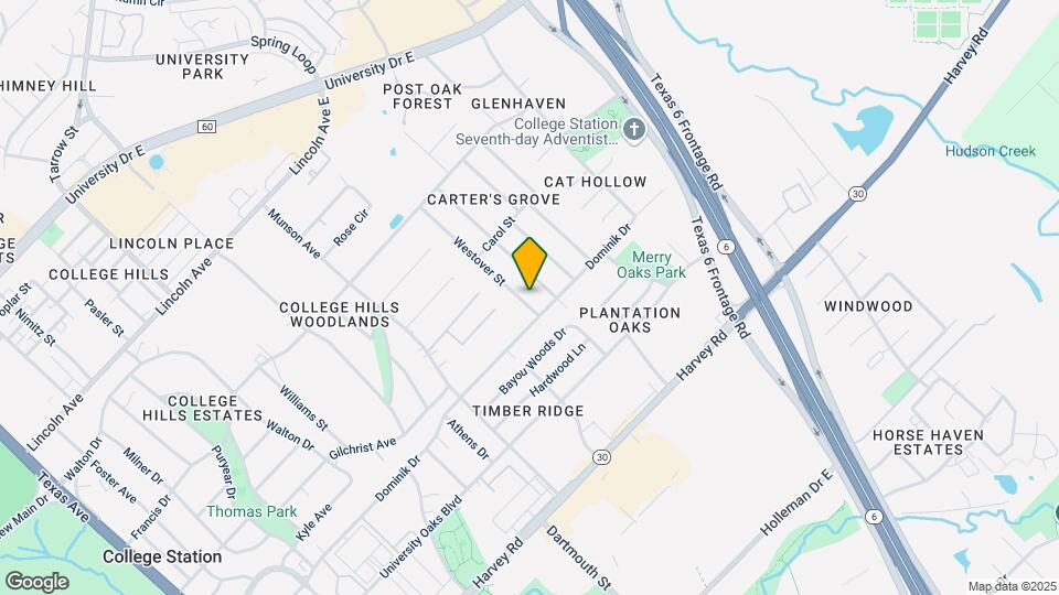 1219 Westover St Map and Location Details