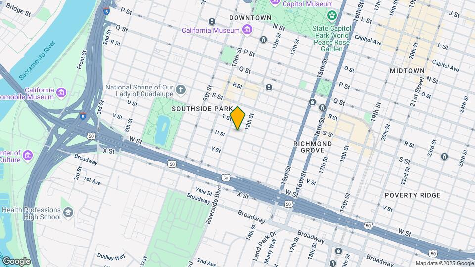 1117 U St Map and Location Details