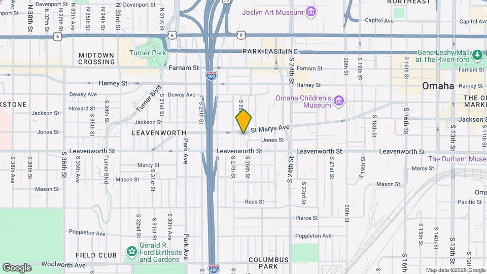 658 S 26th Ave Map and Location Details