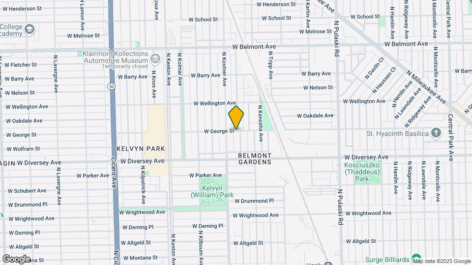 2854-2856 N Lowell Ave Mapa y Detalles de la Ubicación