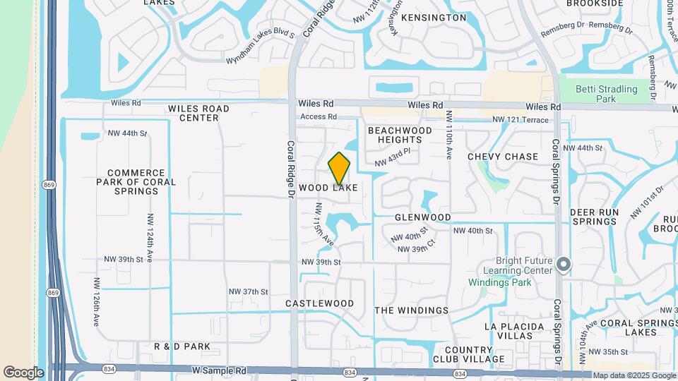 11446 NW 42nd St Map and Location Details