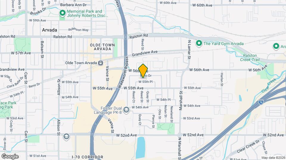 6915 W 55th Pl Map and Location Details