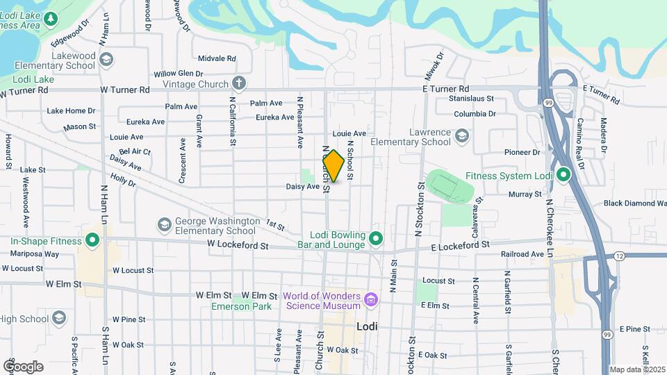 518 N Church St Map and Location Details