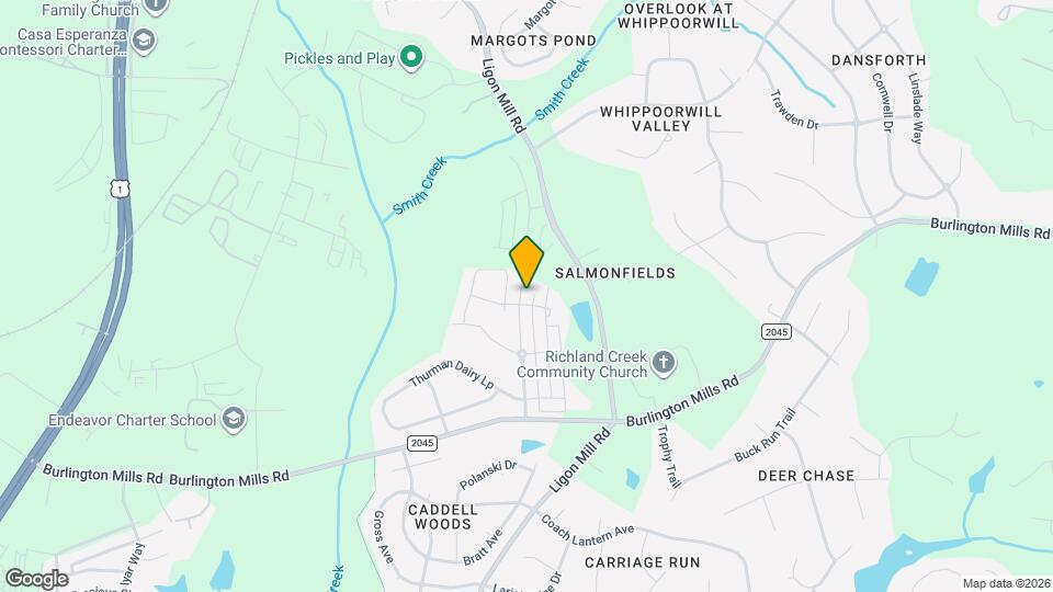 9104 Kitchin Farms Wy Map and Location Details