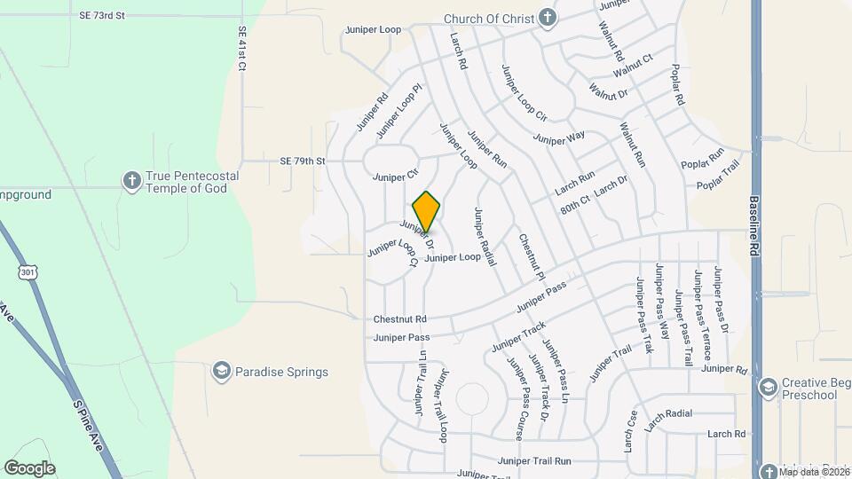 28 Juniper Dr Map and Location Details