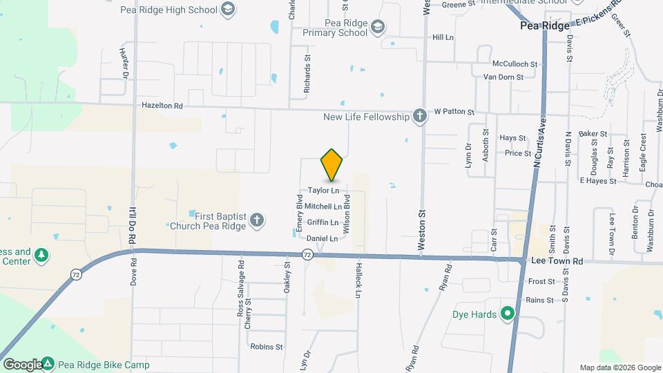 1004 Taylor Ln Map and Location Details