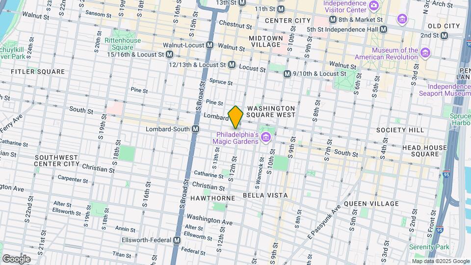 1215 South St Map and Location Details