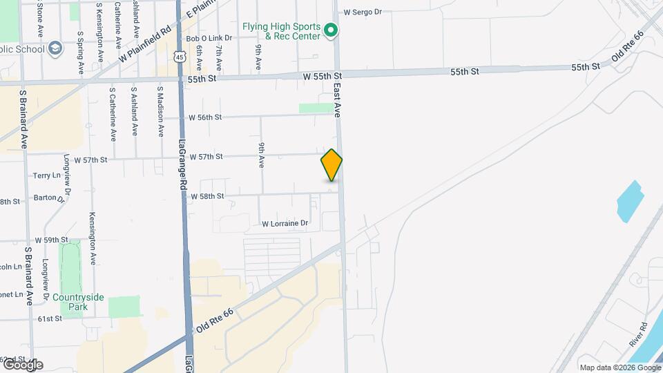 5740 East Ave Map and Location Details