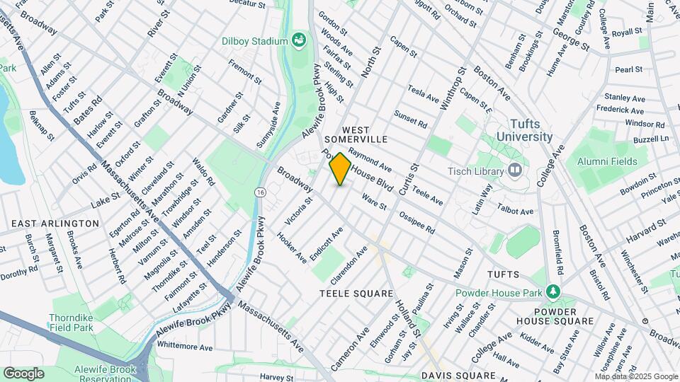 21 Belknap St, Unit 2 Map and Location Details
