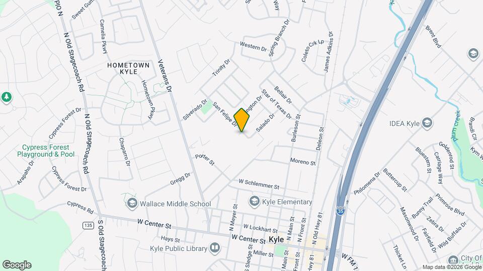 244 San Felipe Dr Map and Location Details