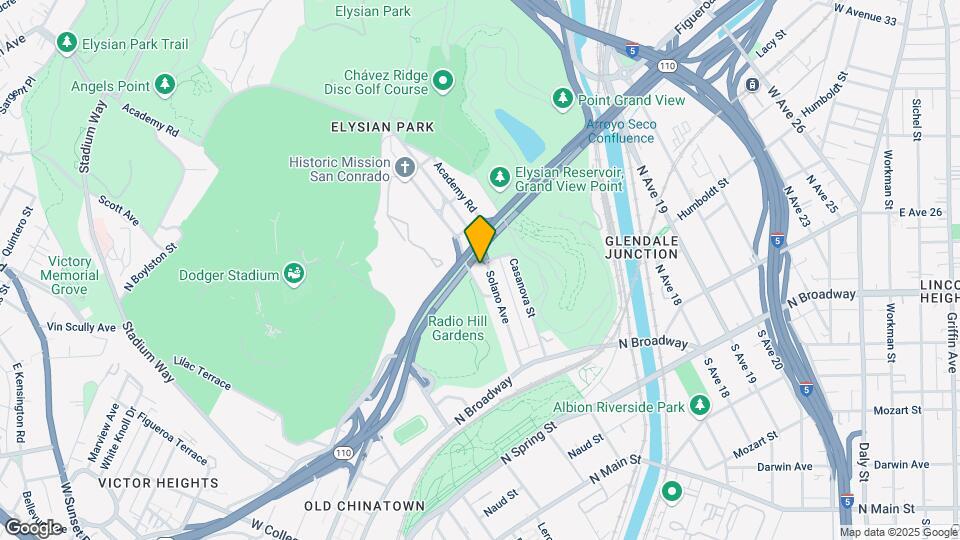 540 Solano Ave Mapa y Detalles de la Ubicación