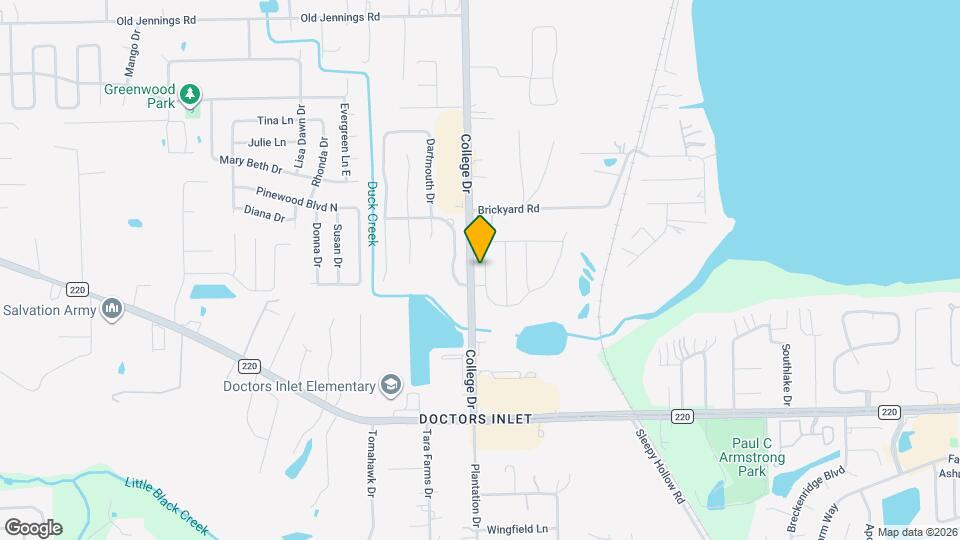 1836 Northglen Cir Map and Location Details