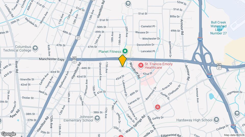 1927 Lincoln St Map and Location Details