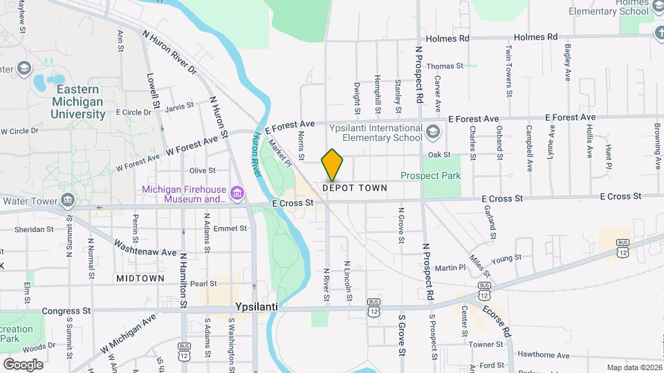 422 N River St, Unit River 4 Map and Location Details