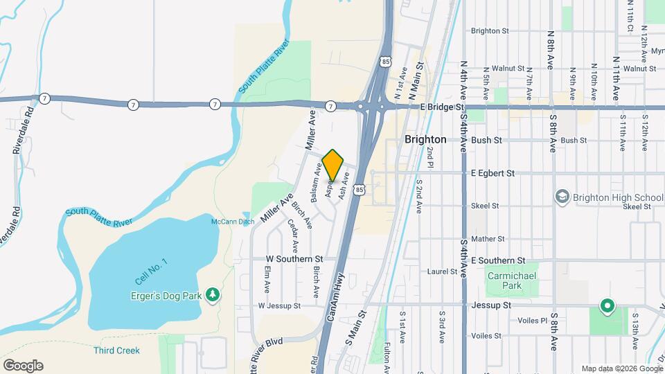 250 Aspen Dr Mapa y Detalles de la Ubicación