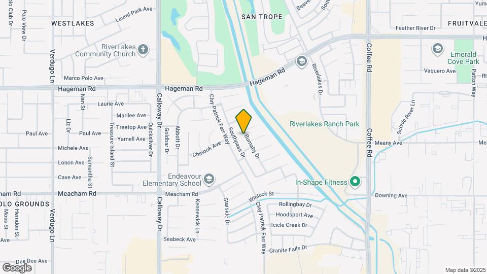 3809 Burnaby Dr Map and Location Details