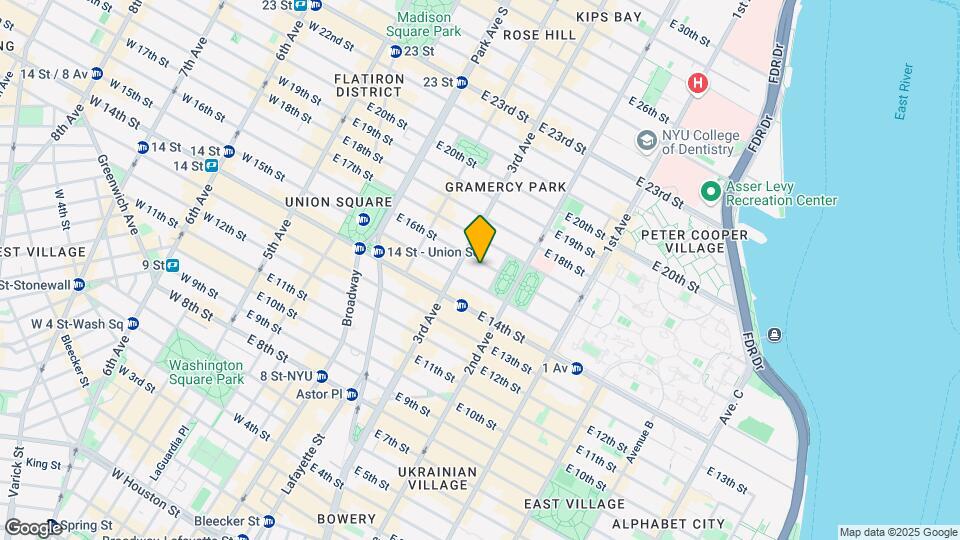 212 E 16th St Mapa y Detalles de la Ubicación