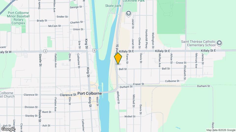 397 Welland St Map and Location Details