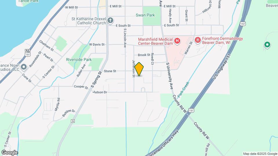 305-309 Jefferson St Map and Location Details