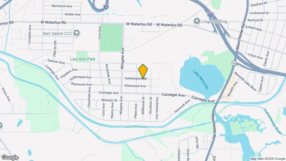 894 Sutherland Ave Map and Location Details