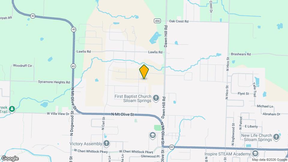 402 W Cattleman Ln Map and Location Details