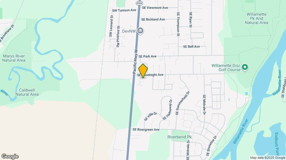 163 SE Partridge Dr Map and Location Details