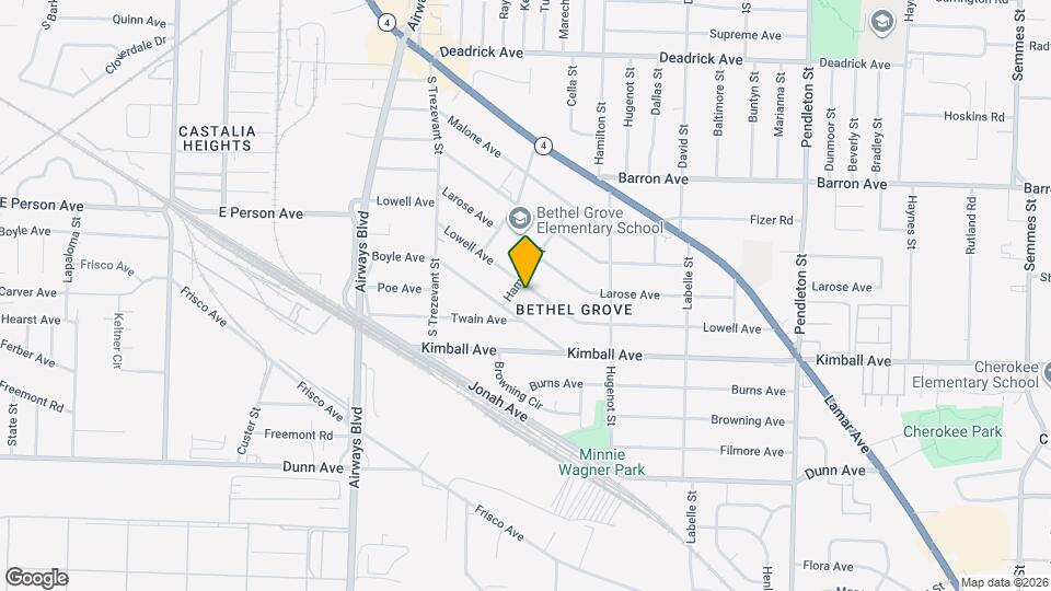2461 Lowell Ave Map and Location Details