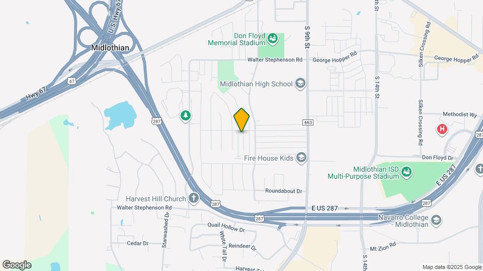 1505 Meadow Ct Map and Location Details