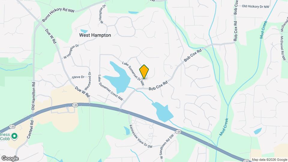 104 Lake Somerset Dr NW Map and Location Details